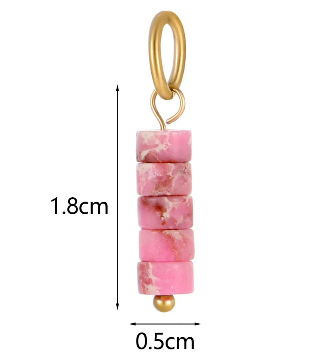 Long beaded charm image 2