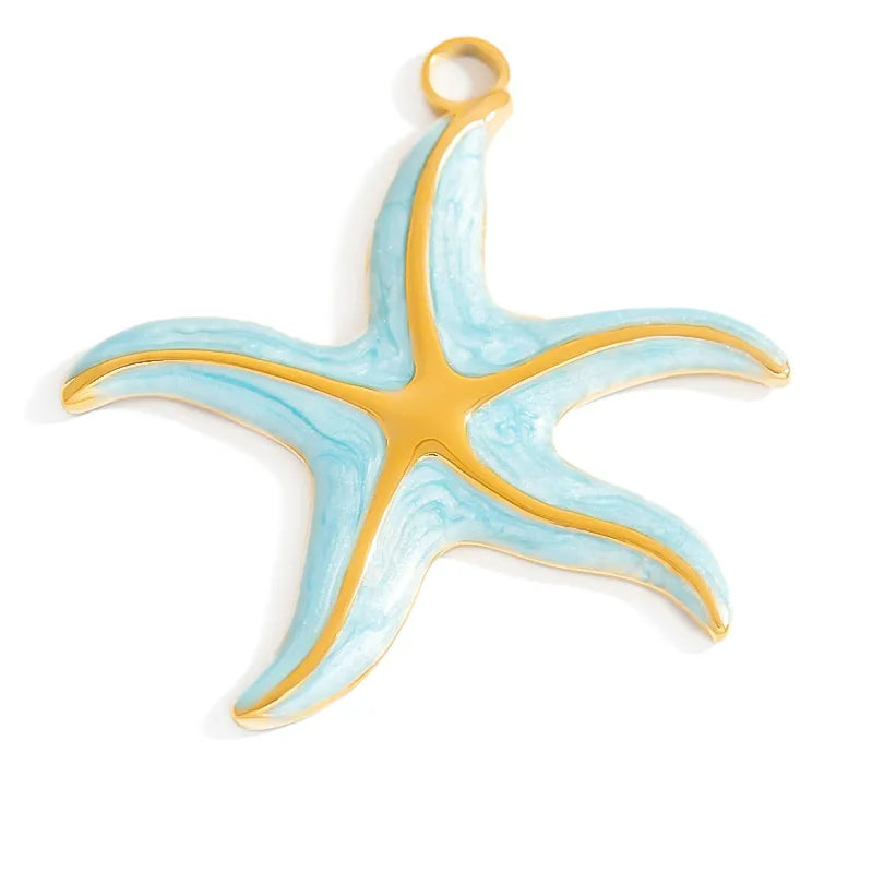 Larger blue starfish image 0