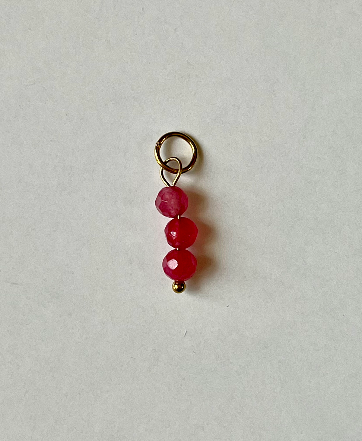 3 beads charm image 1
