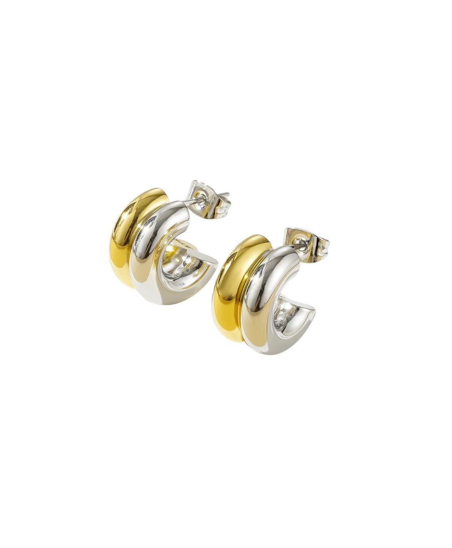 Jordyn Earrings Mixed Metal
