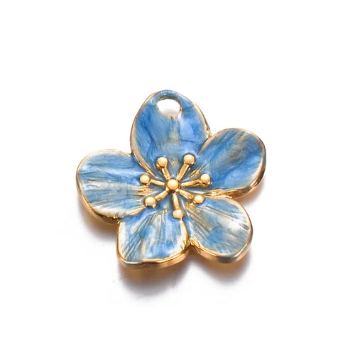 Blue flower image 0