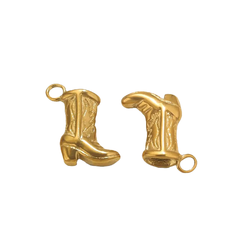 Cowboy boot charm image 0