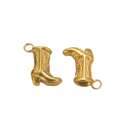 Cowboy boot charm image 0