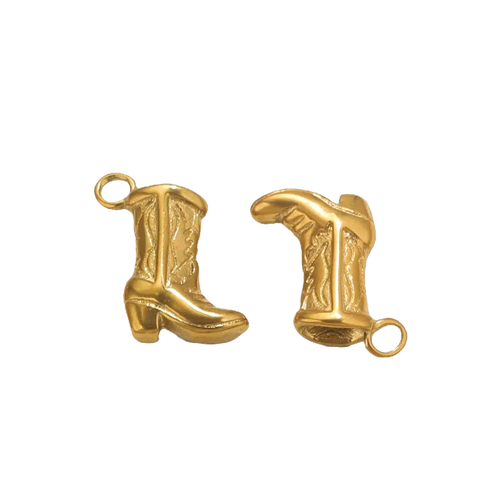 Cowboy boot charm image 0