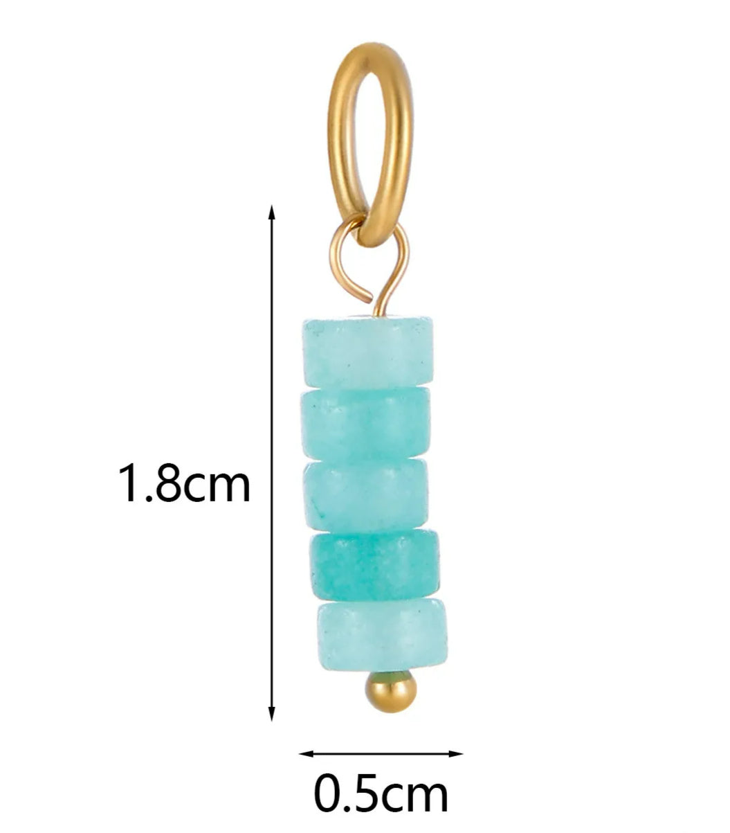 Long beaded charm image 1