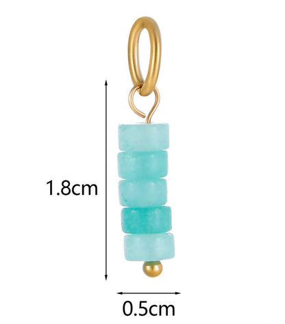 Long beaded charm image 1