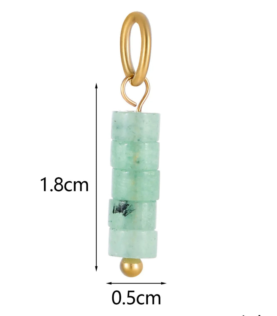 Long beaded charm