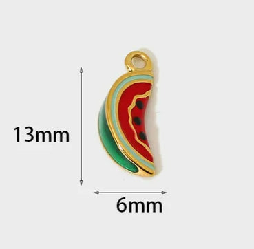3D Watermelon charm image 1