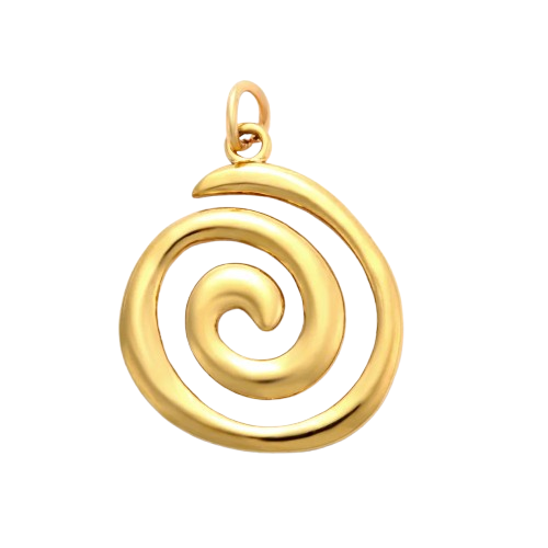 Swirl charm image 0
